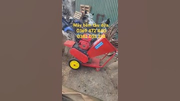 Máy băm tàu dừa 7hp.