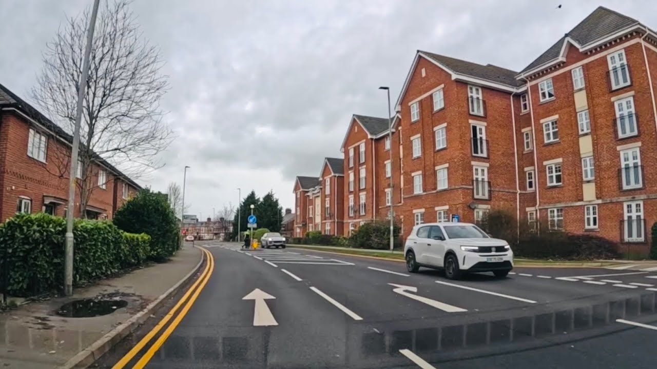 Driving: Morrisons to Parkers Road, Crewe