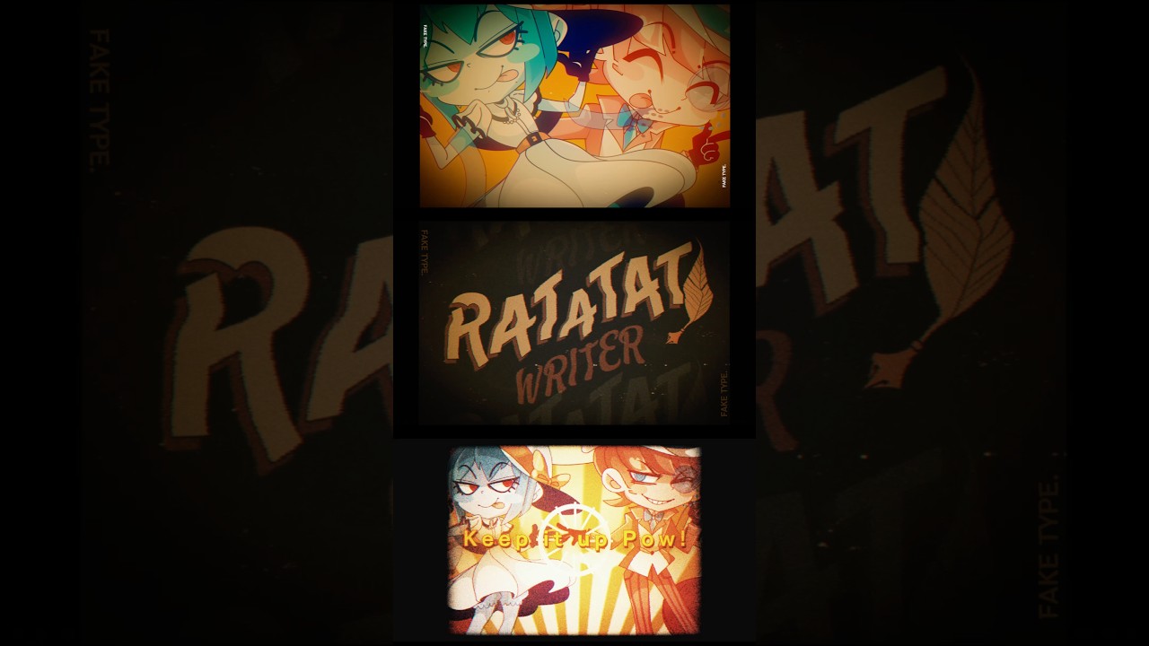 RAT A TAT WRITER / FAKE TYPE. #shorts #FAKETYPE #日本語ラップ