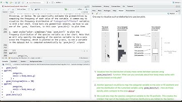 Working with the penguins dataset - II