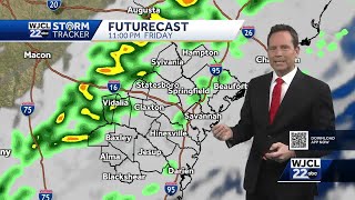 Warmest temperatures so far this year, rain chances arrive Friday