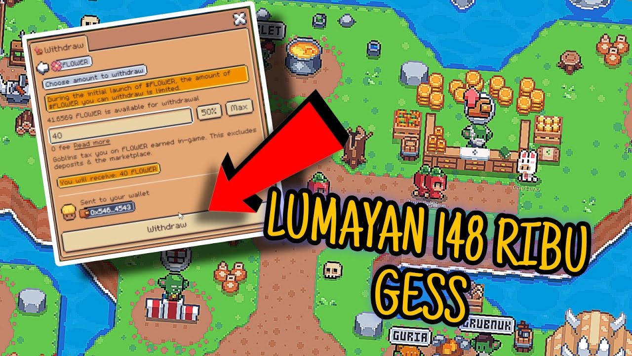 TUTORIAL WITHDRAW CUAN DARI GAME PENGHASIL UANG ANDROID JUGA BISA SUNFLOWER LAND