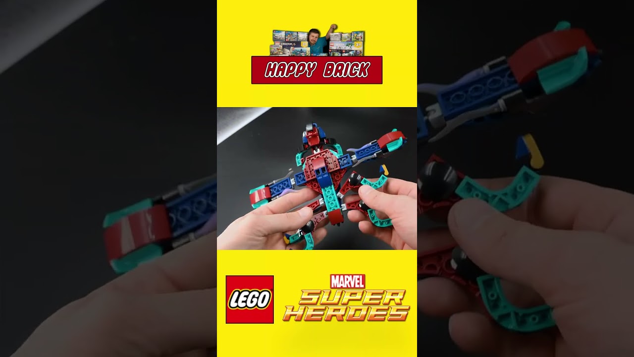 Lego 76154 Deviant Ambush Лего Марвел Вечные Обзор на канале 