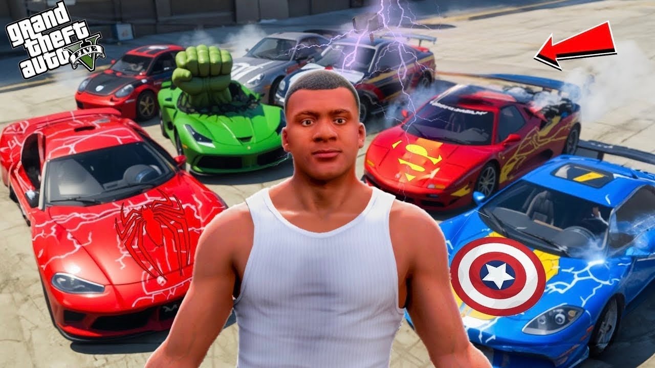 Franklin Stole AVENGERS STRONGEST CAR In GTA 5