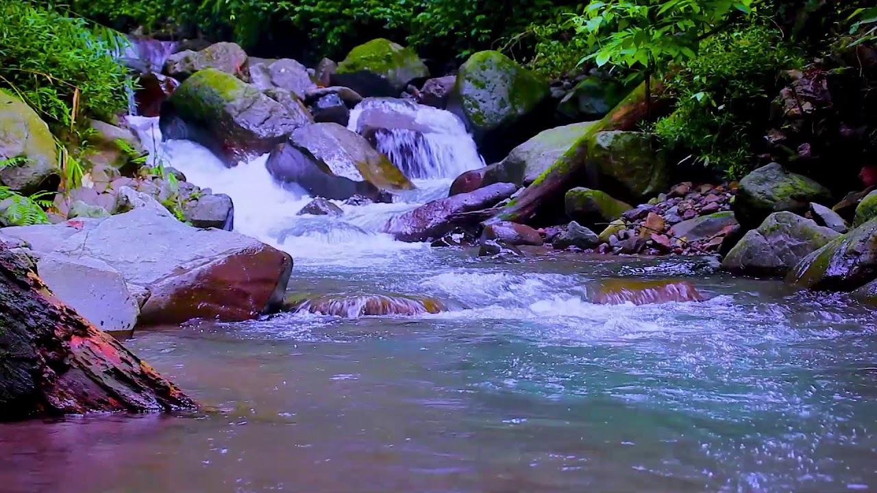 Midnight River Current | Deep Sleep Natural Water Relaxation for Stress