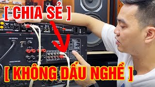 [ KHÔNG DẤU NGHỀ ] . CÁCH THÊM VANG QUA CẦU CHỮ U AMPLI HIỆU QUẢ