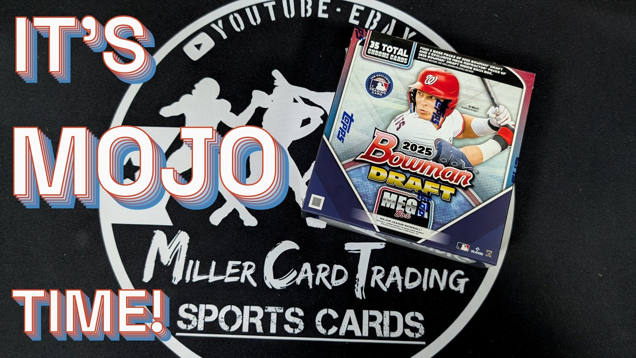НОВЫЙ ФОРМАТ! Мега-боксы Bowman Draft 2025! БЕЙСБОЛЬНЫЕ КАРТОЧКИ!