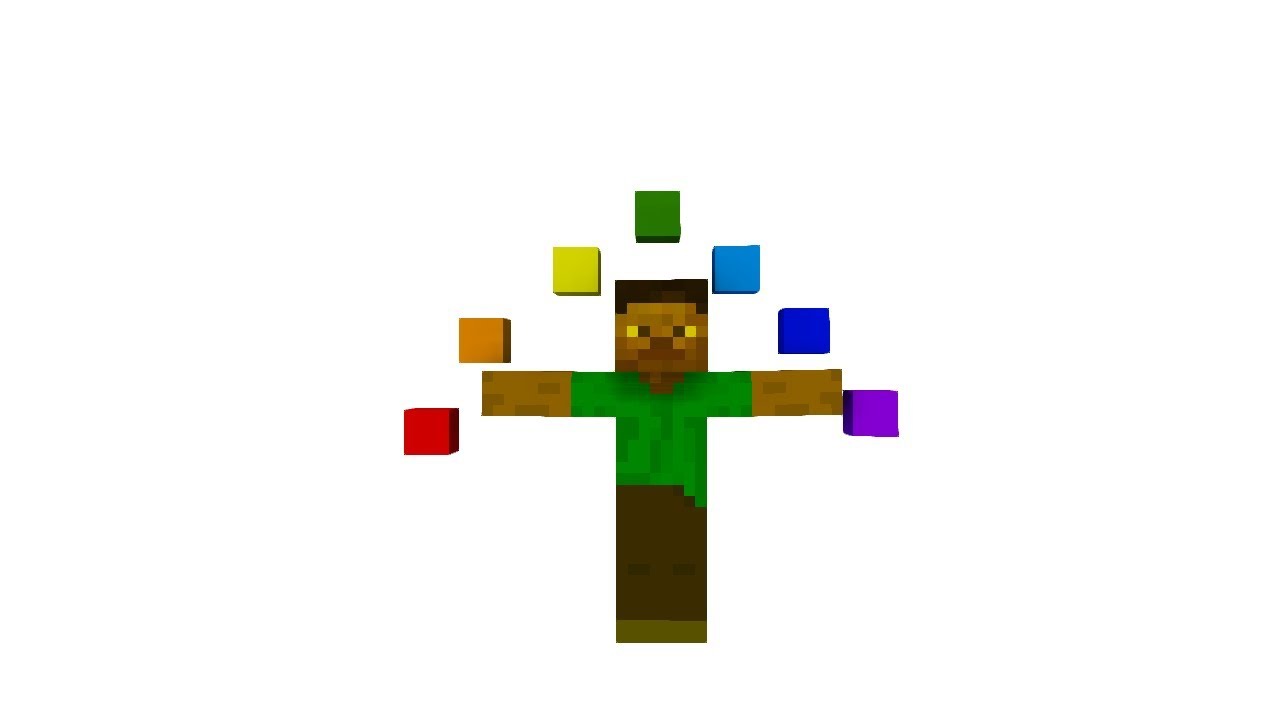 pickaxe enchantments Gingerpale's Colo(u)rs Color Hunting But It's Minecraft