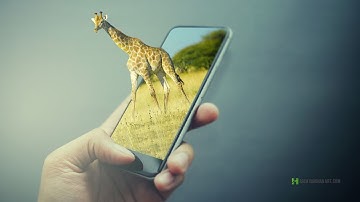 How to Make 3d photo manipulation Photoshop Easy tutorial for Beginners