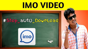 How To Stop Auto Download in IMO |Trending Tech Zone