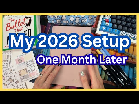 Using My 2026 Sterling Ink Common Planner | January Flip + February Peek