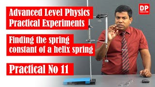 Oscillation & Waves | Practical No 11- Finding the spring constant of a helix spring