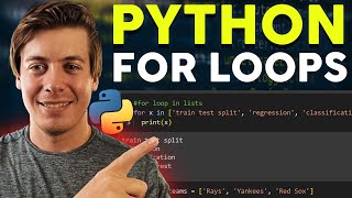 Master Python For Loops in Just 25 Minutes! Beginner's Guide