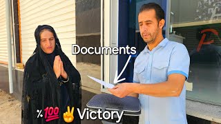 The lawyer proved Ruqayyah victorious over Arsalan with 100% evidence.
