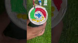 Foil ASMR paint colour #minisatisfying #art #odlysatisfying #funny #satisfying #experiment