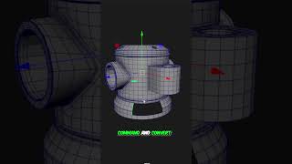 Maya Hole Fill Trick in Seconds #mayatutorial #modelingtips #3dmodeling