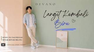 Langit Kembali Biru - Devano | Lagu Pop Indonesia Original