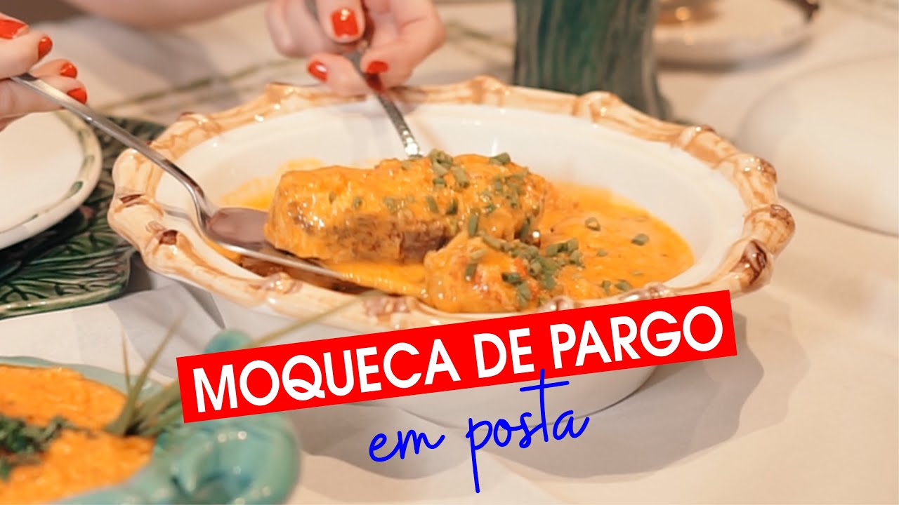 Moqueca de Peixe Pargo em Posta