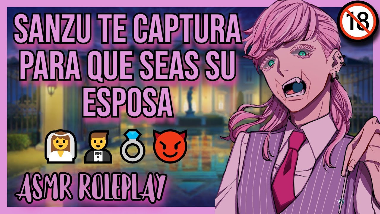 ASMR 1.8 Sanzu se quiere casar contigo/ASMR Roleplay Español/Tokyo Revengers ASMR