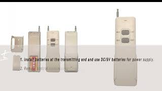 L09 Type Hand Switch Installation