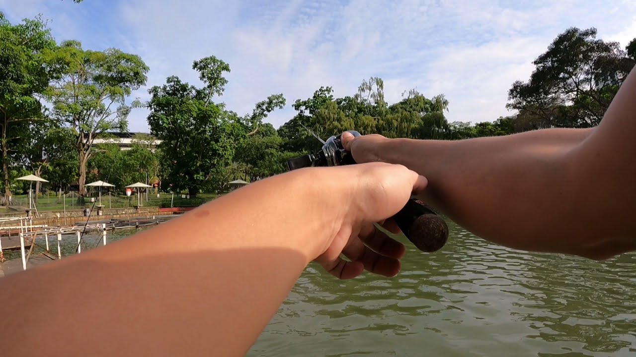 Fishing with the power of one.