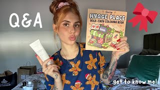 MY FIRST VIDEO: Get To Know Me Q&A 🎀