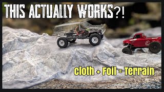 We Tested This Viral Terrain Hack... And Build a 5ft x 7ft MOUNTAIN Range.