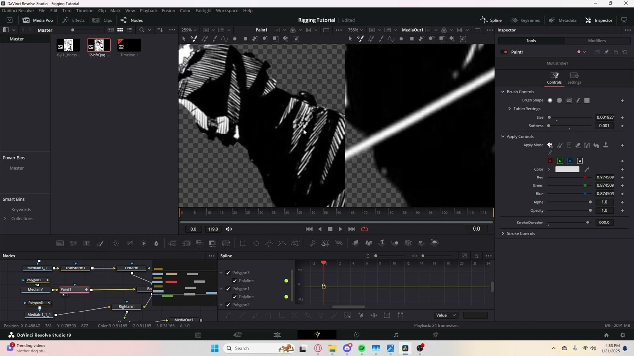 Manga Animation tutorial in Davinci (No Third Party Software)