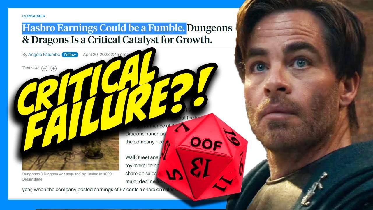 Dungeons & Dragons Was Supposed to SAVE Hasbro’s Falling Stock?!