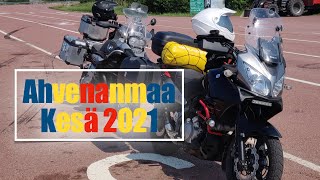 Moottoripyörillä Ahvenanmaalle 2021