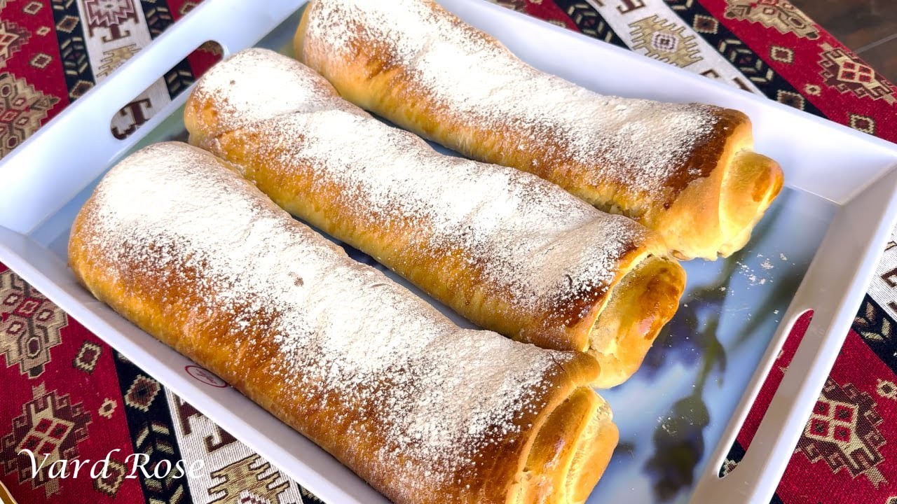 Рулет с яблоками — Вертута от Вардуи ❤️