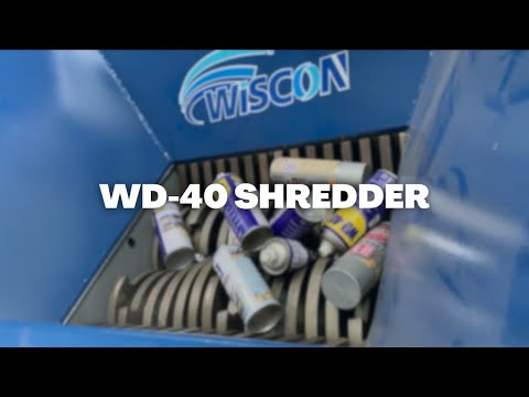 Hydraulic Shredder - Wiscon Envirotech - Shredder Producer