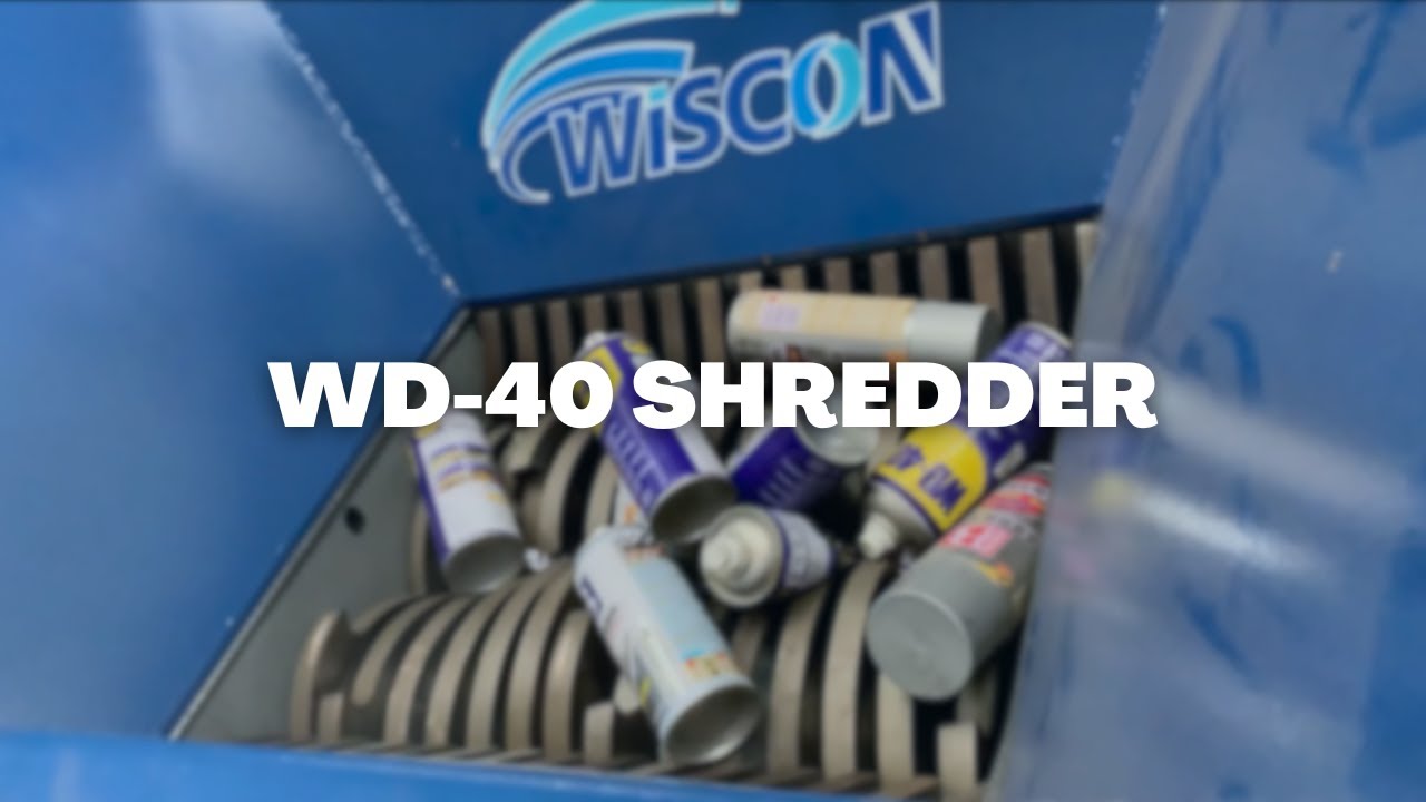 What is an Industrial Plastic Shredder Wiscon Envirotech Envirotech