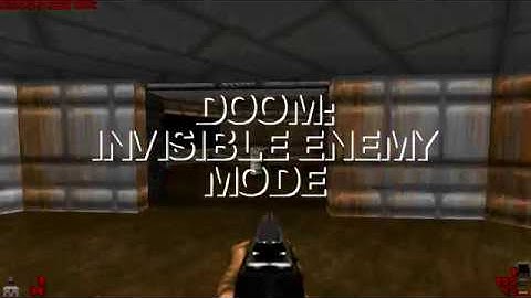 Doom: Invisible Enemies Mod [Based on Resident Evil Remake Mode]