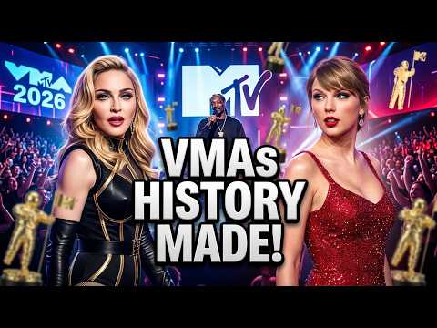 Video MTV VMAs 2026 LIVE: Madonna Returns, Taylor Swift Makes History & Snoop Dogg Hosts!