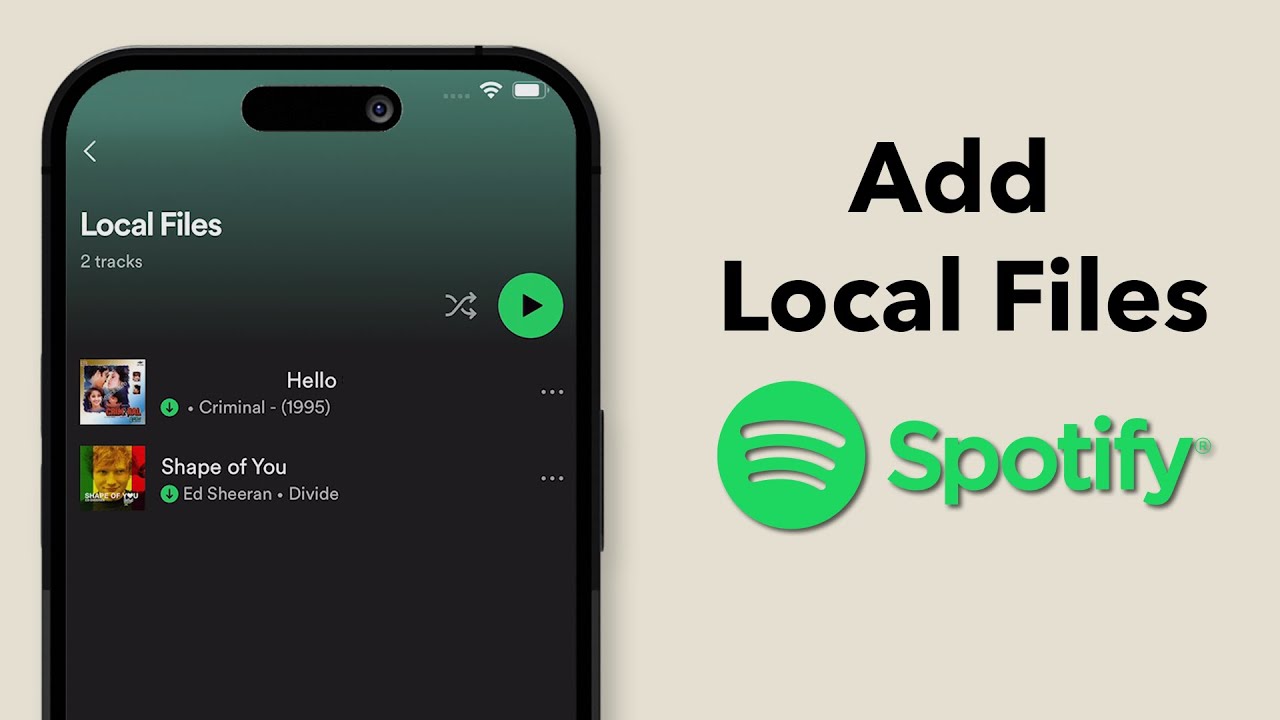 How To Add Local Files To Spotify YouTube