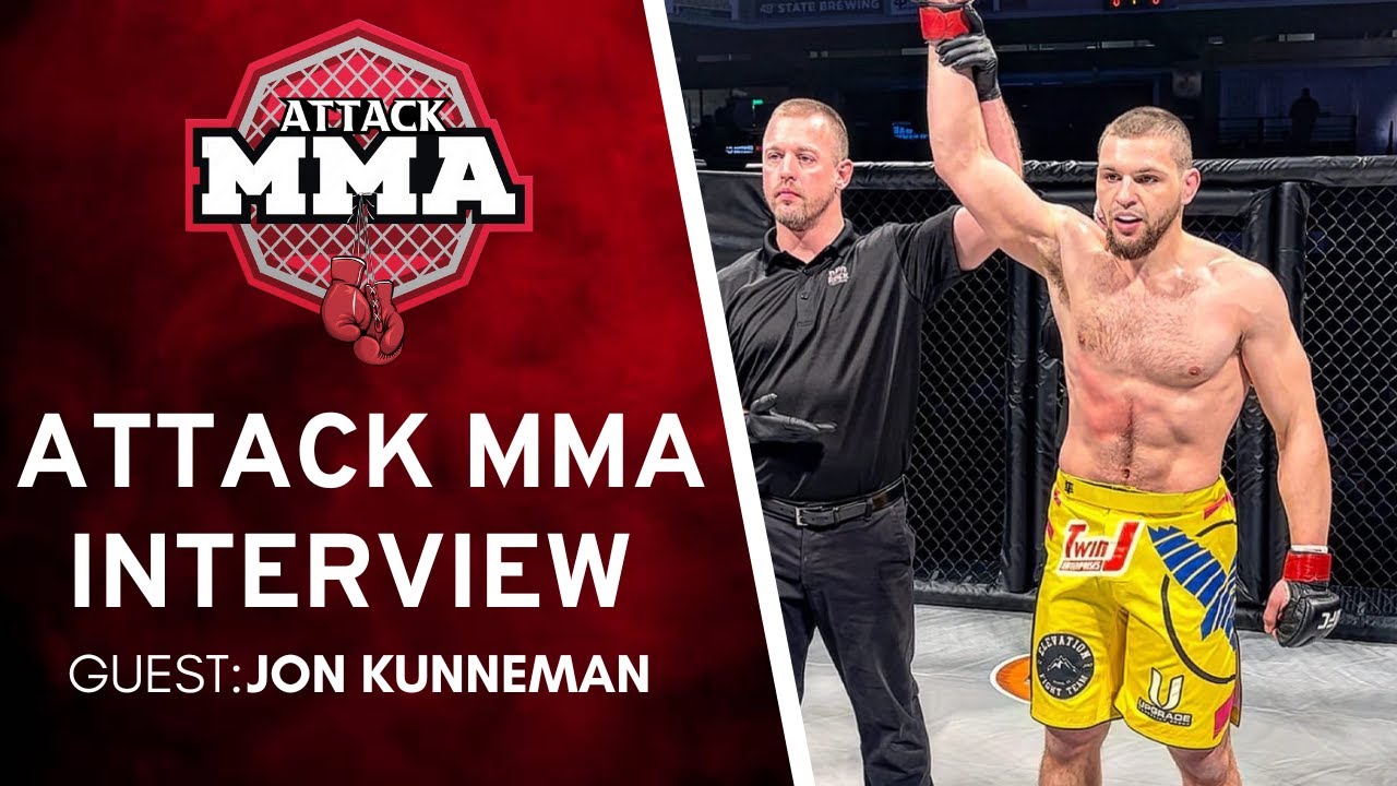 Interview with MMA Fighter Jon Kunneman | Attack MMA Interview - YouTube