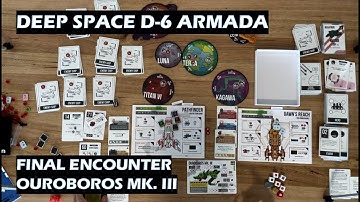 Deep Space D-6 Armada Final Encounter Play Through Boss Battle