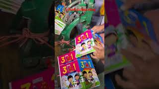 How kids made workbooks are perfectly cut industry process#shortvideo#trending
