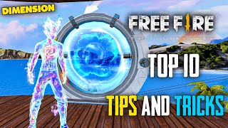 Top 10 SECRET 🤯 Tips And Tricks in Freefire Battleground | Ultimate Guide To Become A Pro #36