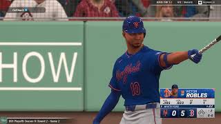 MLB The Show 25: DDS S8 Playoffs Advanced Bracket Rd 2 Gm 3: NYM @ BOS