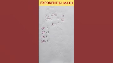 Exponents math tricks #maths #mathsaminute #shorts