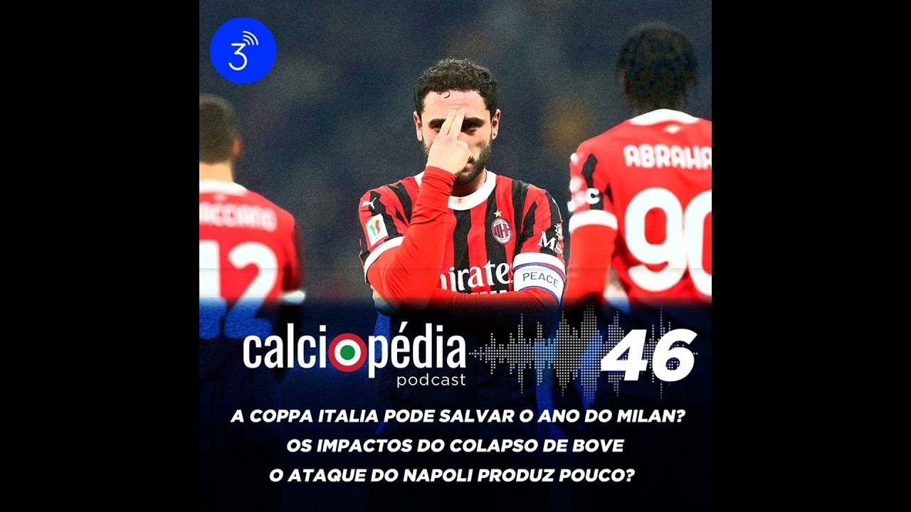 Calciopédia #46 – A Coppa Italia pode salvar o ano do Milan?