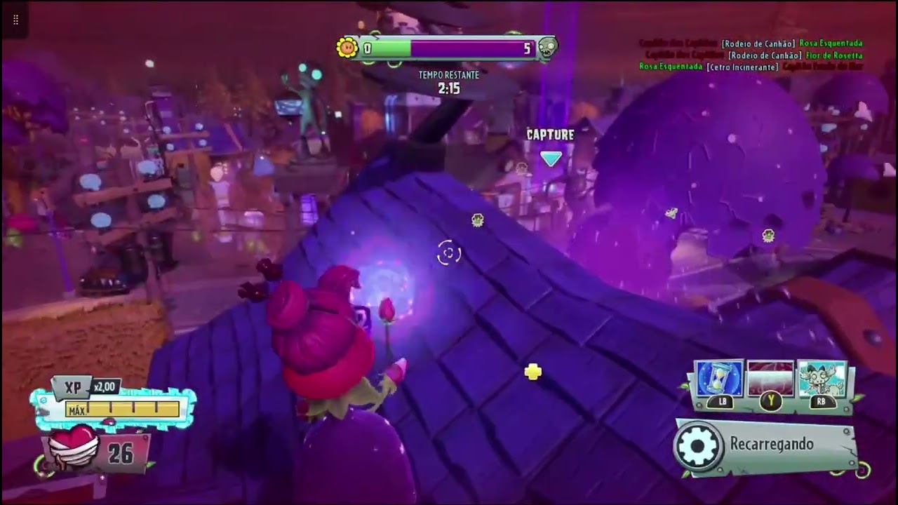 🌹●Dia dos Namorados● Ataque Herbáceo ●Plants vs. Zombies GW2●