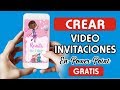 Crea Invitaciones en Video para Cumpleaños GRATIS