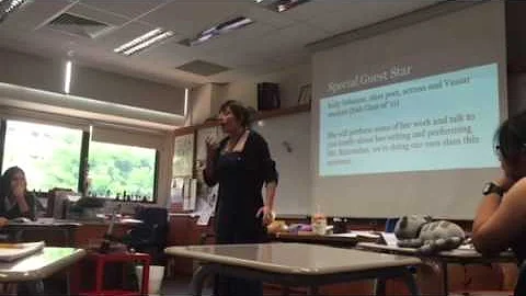 Kelly Schuster In-Class Performance, "A Bedtime Pr...