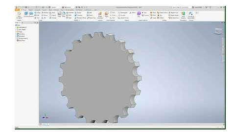 How to Model A Sprocket   Inventor