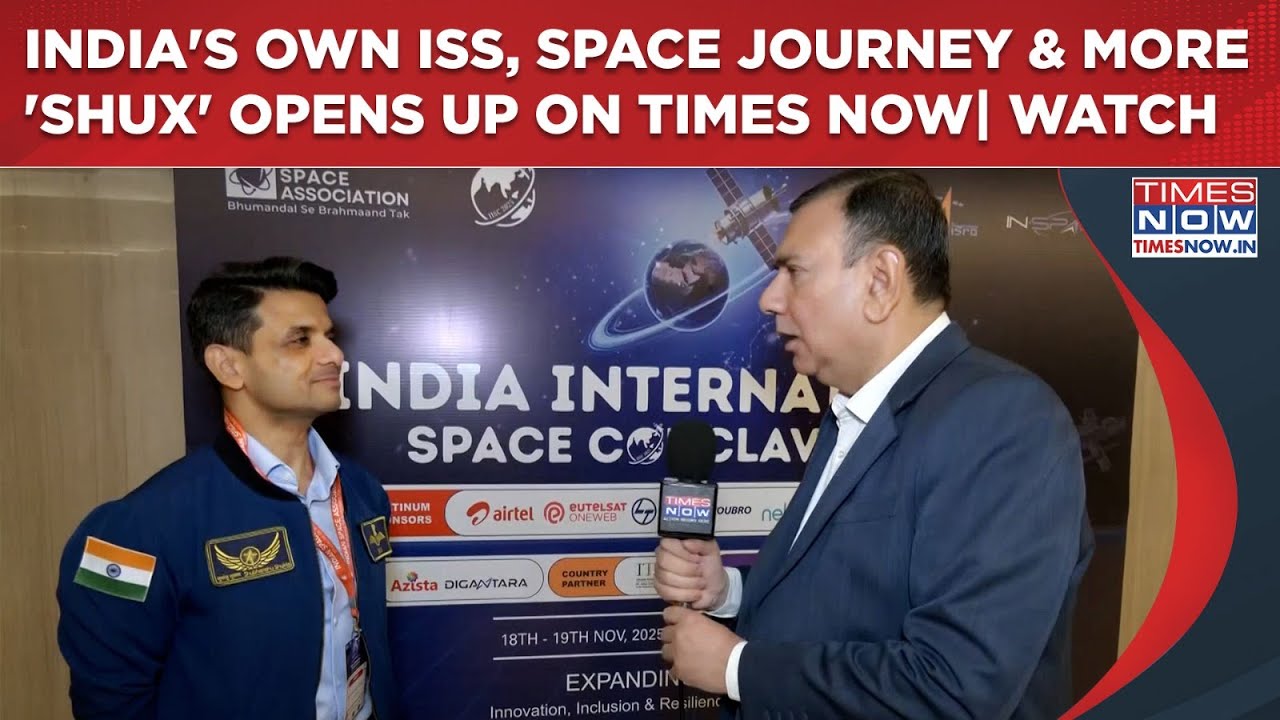 India's Space Hero Shux Reflects On Journey, Bharat's Future & More| Subhanshu Shukla Exclusive