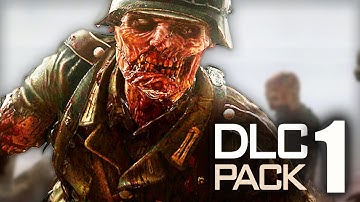 PLAYING WW2 ZOMBIES DLC 1 EARLY IN A PALACE!!