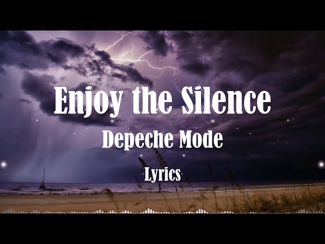 Depeche Mode Enjoy The Silence (Tradução) HD 2014 Lyric Video 